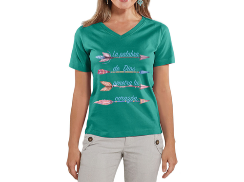 Ladies  Flecha tu corazon , T-shirts - Women's