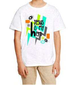 Boy's  T-shirts Jesus my Hero