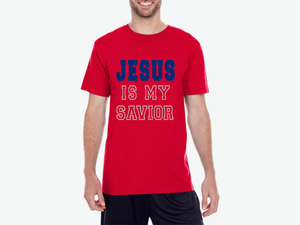 Men's Jesus is my Savior, Christian Message