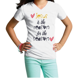 Girl's Jesus Reason T-Shirt - 5.3 oz